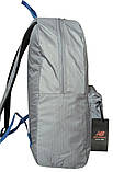 Рюкзак buuba спортивний 22L New Balance OPP Core Backpack сірий, фото 4