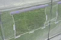 Теплиця парник Flora 10м2 2.5x4м садова дачна готова городна збірна теплиця для дому дачі з вікнами, фото 5