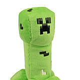 М'яка іграшка Titatin Minecraft Крипер зелений 18 см (TT1014), фото 5