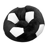 Дитяче Крісло Zolushka м'яч маленьке 60см чорно-біле (ZL4153), фото 2