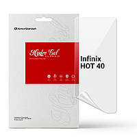 Защитная пленка для Infinix HOT 40 (Противоударная гидрогелевая. Прозрачная)