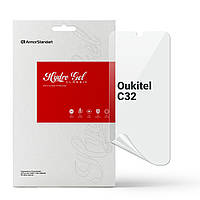 Защитная пленка для Oukitel C32 (Противоударная гидрогелевая. Прозрачная)
