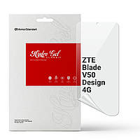 Защитная пленка для ZTE Blade V50 Design 4G (Противоударная гидрогелевая. Прозрачная)