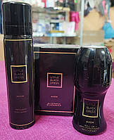 Жіночий парфумний набір Avon Little Black Dress (черное платье эйвон) с 3х одиниць