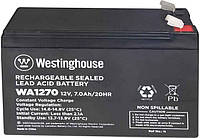 WA-1270 Батарея аккумуляторная свинцово-кислотная Westinghouse 12V, 7Ah, terminal F2