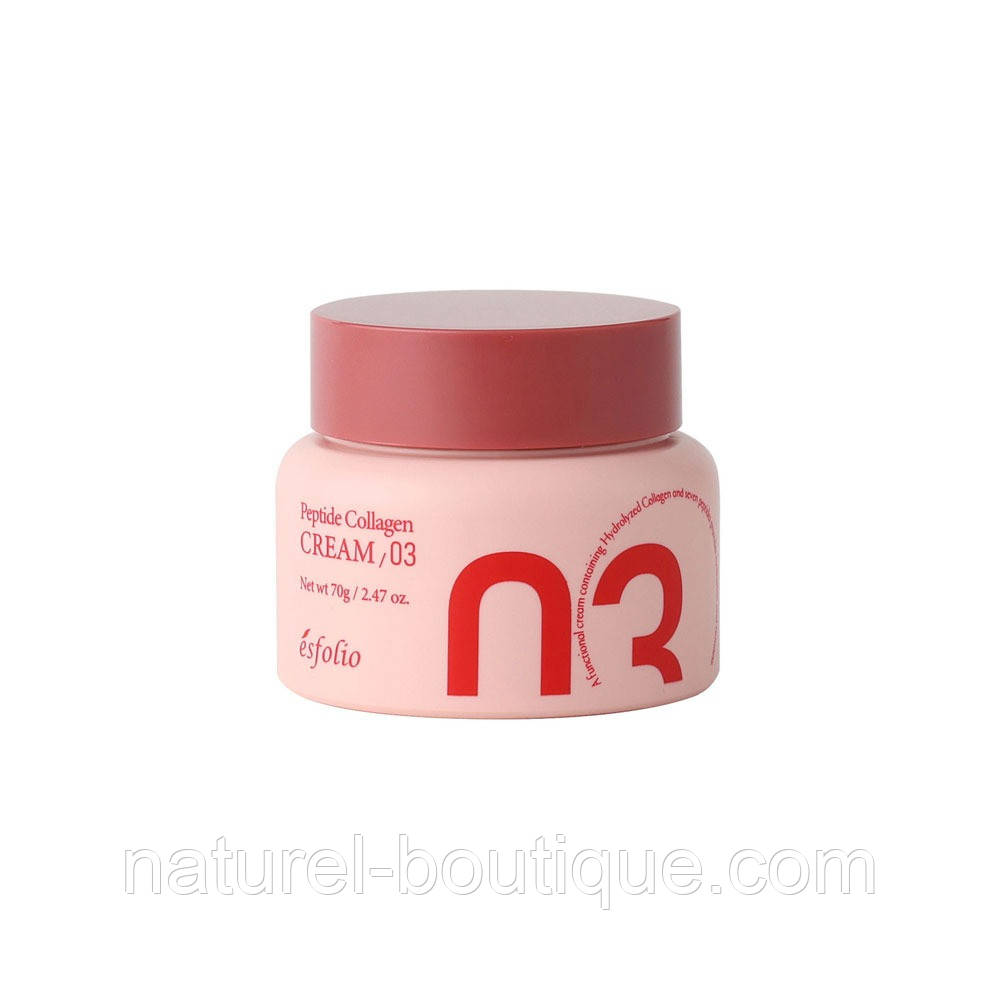 Крем Esfolio для обличчя Peptide Collagen з пептидами та колагеном 70 г