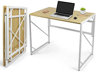 Комп'ютерний стіл складний 90х55 см Homart FD-01, колір W-07 (9699)