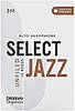 Тростини для альт-саксофона D'Addario ORGANIC SELECT JAZZ — ALTO SAX UNFILED 3M — 10 PACK, фото 3