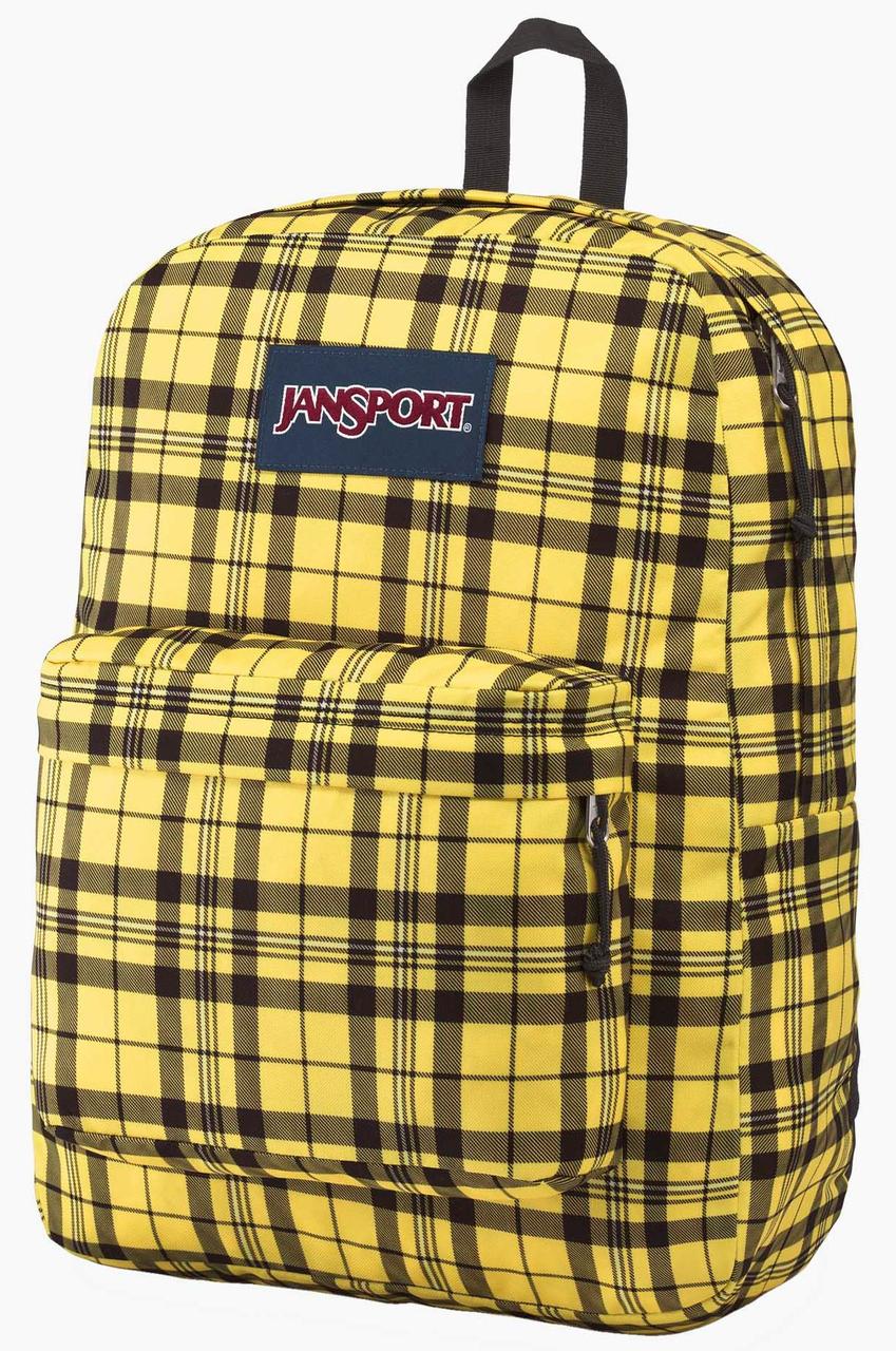 Міський Рюкзак buuba 25L Jansport Superbreak жовтий в клітинку