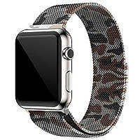 Ремешок Milanese Loop Strap Apple Watch 38 40 mm Brown Camo FG, код: 8097515