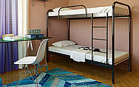 Двухъярусная кровать, металлическая  RELAX DUO ТМ МЕТАКАМ двухэтажная, кровать двухъярусная 80х200