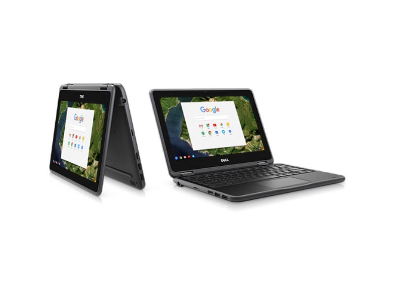 Б/У Ноутбук Dell Chromebook 3189 Touchscreen 11,6<unk> 2 в 1 N3060/DDR 4 Gb /SSD 32 Gb /Intel HD Graphics 400