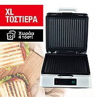 Сэндвичница тостер для бутербродов Zilan ZLN4728 1200W бутербродница для панини, Бутербродница Zilan