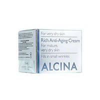 Антивозрастной крем для лица Alcina T Rich Anti Age-Creme питательный 50 мл