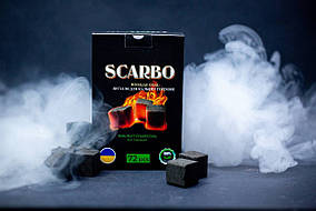 Горіхове вугілля SKARBO - 1 кг, 72 кубики в коробці (Скарбо)