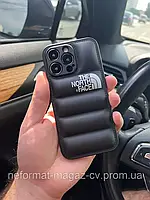 Чехол-пуховик The North Face для iPhone (от X до 15 pro max) 15 pro max, Черный