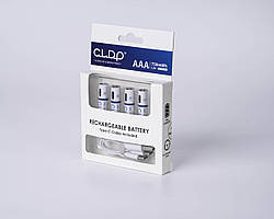 Комплект акумуляторів 4 шт Li-ion C.L.D.P AAA 1.5V 500 mAh Type-C