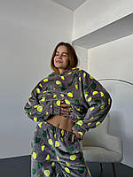 Женская пижама кофта и штаны Турецкая махра 42-44, 46-48 "KRASNOVA" от производителя