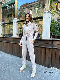 Комбінезон жіночий на флісі 687 окс