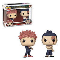 Набор фигурок Funko Pop Фанко Поп Jujutsu Kaisen Магическая Битва Yuji Itadori & Aoi Todo (2-Pack)