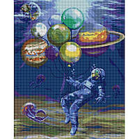 Алмазная мозаика "Астронавт в море" DBS1127, 40x50 см от LamaToys