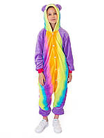 Пижама кигуруми для мальчика Jamboo Панда радужная 110 (105-115 см)