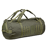 Сумка-рюкзак (армійський баул) Dozen Military Transport Bag (100 л) "Olive" (40*40*80 см), фото 2
