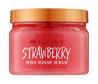 Клубничный сахарный скраб для тела Tree Hut Strawberry Sugar Scrub 510 г