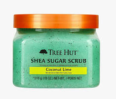 Кокосовий цукровий скраб для тіла з лаймом Tree Hut Coconut Lime Sugar Scrub 510 г