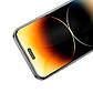 Захисне скло для iPhone 15 Pro 6.1" з бортиками HOCO 9D large arc dustproof glass, фото 3