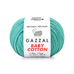 Gazzal Baby Cotton (Бебі котон) 3426 смарагдовий