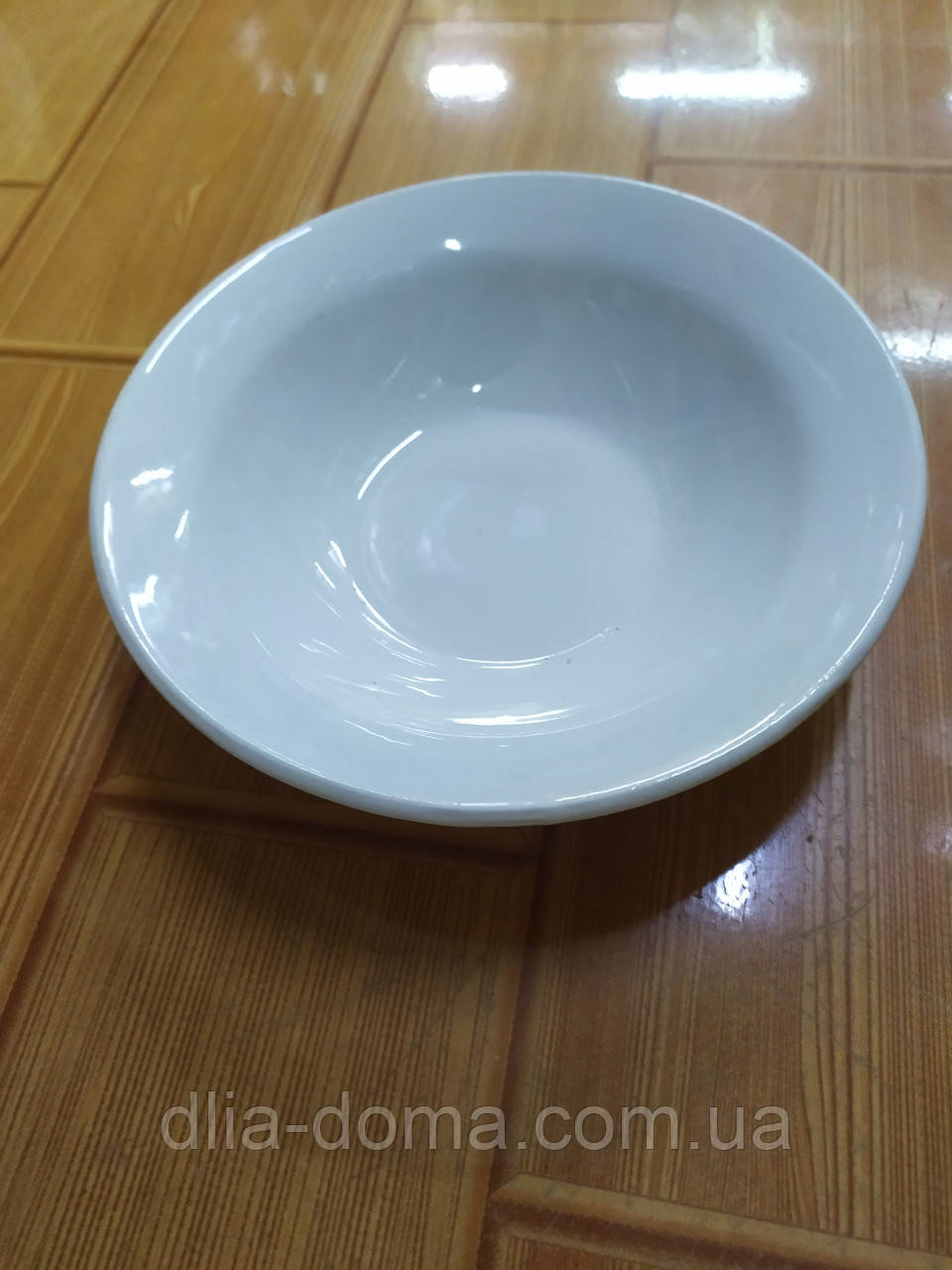 Миска керамическая белая для первых блюд  175мм  250мл  №14007169, фото 1