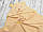 Дитячий махровий куточок рушник після купання з капюшоном для новонародженого 85х85 см 1567 СЛТ Жовтогарячий, фото 3