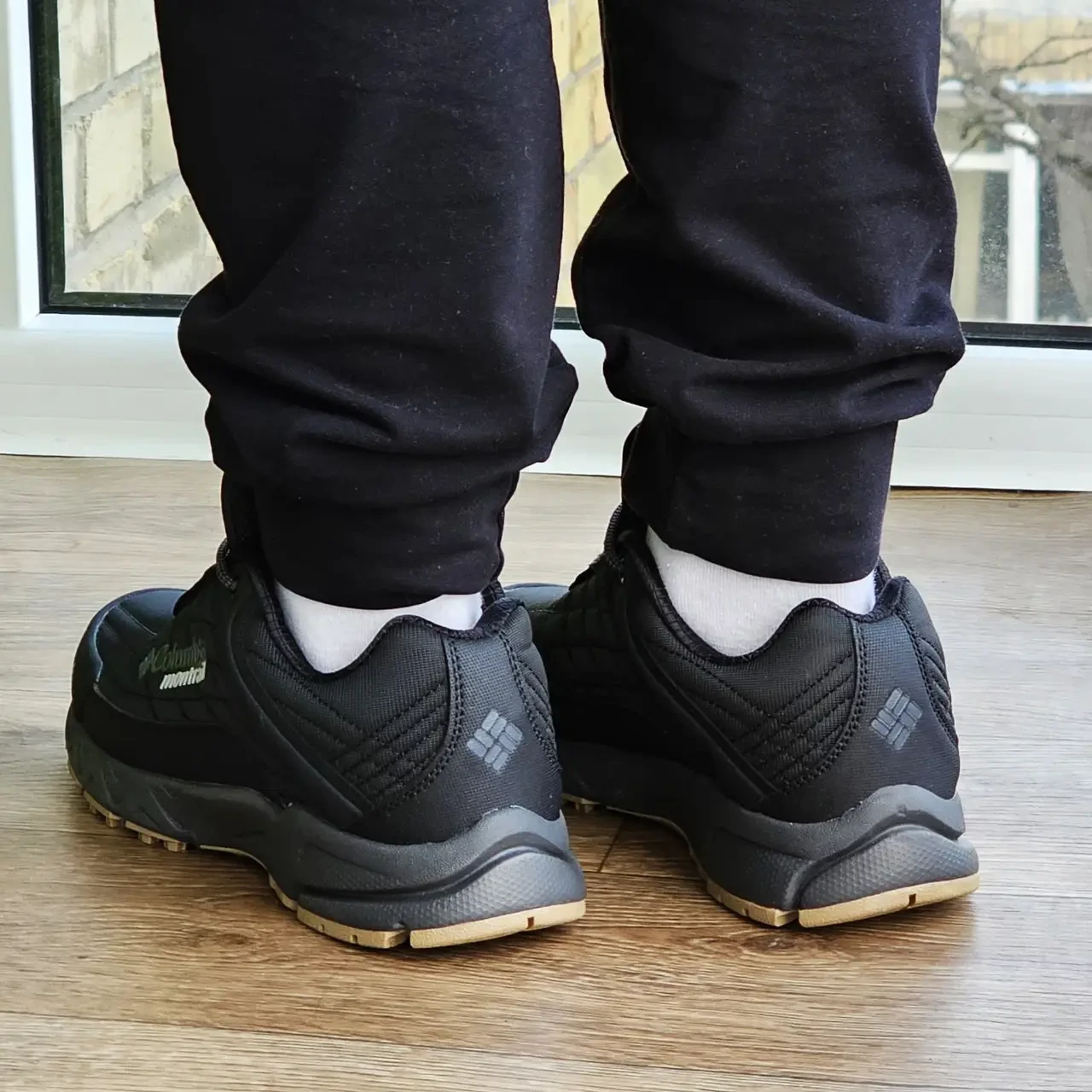 Кроссовки мужские термо Соluмbiа чёрные, зимние утеплённые кроссовки мужские (размеры в описании) - фото 4 - id-p2015751947