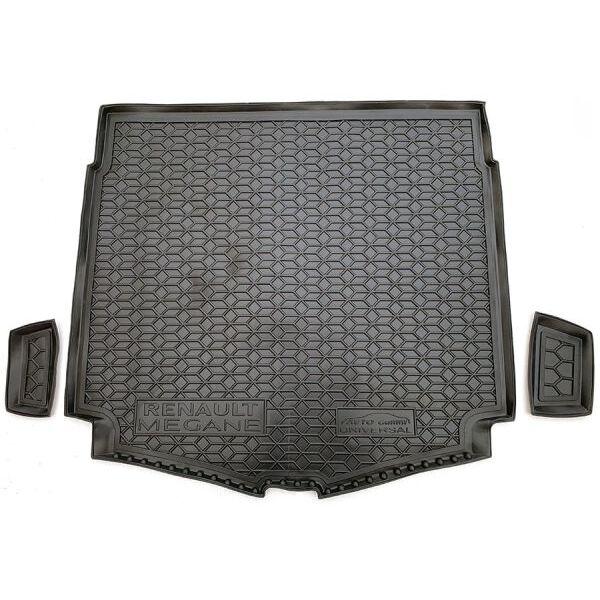 Килимок у багажник Renault Megane 4 2016- Universal Автогум (Avto-Gumm)