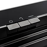 Кухонна мийка Platinum Handmade 7545D PVD чорна "Водоспад" декор, фото 5