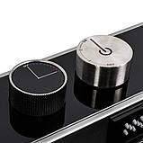 Кухонна мийка Platinum Handmade 7545D PVD чорна "Водоспад" декор, фото 7