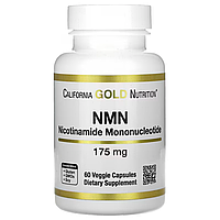 Нікотинамід NMN 175 мг California Gold Nutrition 60 капсул