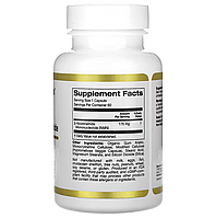 Нікотинамід NMN 175 мг California Gold Nutrition 60 капсул, фото 2