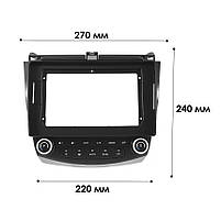 Перехідна рамка 10.1" Lesko для автомобіля Honda Accord 7th Gen 2002-2007гг Хонда 17 шт., фото 5