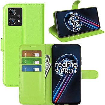 Чохол-книжка Litchie Wallet для Realme 9 Pro Plus Light Green