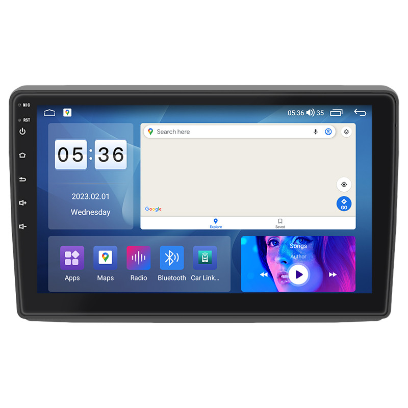 Штатна магнітола Lesko для Opel Vivaro A Рестайлінг 2006-2014 екран 10" 2/32Gb CarPlay 4G Wi-Fi GPS Prime 2 шт.