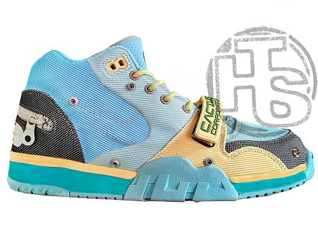 Чоловічі кросівки Nike Air Trainer 1 SP Travis Scott Grey Haze ALL12796, фото 1