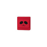 Защитная накладка на выключатель Shiny KG033 8.5х8,5 см Красный IP, код: 7420238