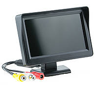Автомобильный монитор UKC Z13 LCD TFT 4.3 на две камеры Черный (hub_np2_1267) UQ, код: 1269018