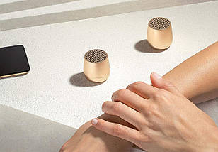 Два Bluetooth динаміки Lexon TWIN MINO stereo, рожевий, фото 5