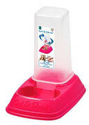 Диспенсер для води або корму Georplast Mini Eat & Drink 20*13,5*19 см для кішок і собак, об'єм 700 мл, колір в асортименті (10087)