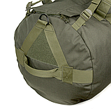 Сумка-рюкзак (армійський баул) Dozen Military Transport Bag (100 л) "Olive" (40*40*80 см), фото 5