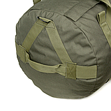 Сумка-рюкзак (армійський баул) Dozen Military Transport Bag (100 л) "Olive" (40*40*80 см), фото 4