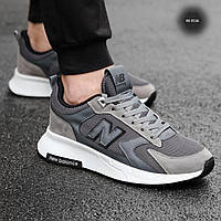 Кроссовки мужские подростковые Обувь для спорта и активного отдыха Кеды New Balance Running GreyUP